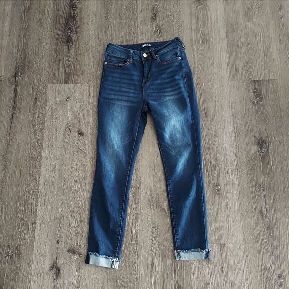 S.O.N.G Crop Skinny Jeans Size 3/26 - Picture 1 of 7